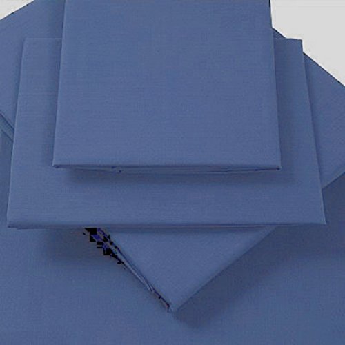 rejuvopedic Ultrafresh Anti Allergy, 16" EXTRA DEEP DOUBLE Size Fitted BLUE Sheet