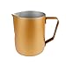 Produktbild LIKECAR Kaffee Espresso-Tools Antihaft -Beschichtung Milchkrug Metall Edelstahl-Kaffee Aufschäumen Krug 600ML Gold