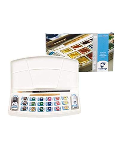 Van Gogh - Cofre regalo (18 acuarelas y 2 tubos de pintura)