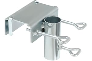 Honatrv Sonnenschirmhalterung für Balkongeländer, Balkonhalterung für Sonnenschirme, Schirmständer für Geländer, Garten, Terrasse, Balkon(Ø 25-38mm)