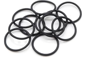 YHLOUBB 10 PZ Nero NBR O Ring Guarnizione Spessore Guarnizione CS 2.5mm,OD 39mm ID 34mm