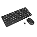 Produktbild Prima05Sally Mini ultradünne 03 2.4G 1600DPI 3 Tasten ABS Kunststoff Wireless Englisch Tastatur und optische Maus Combo für Desktop
