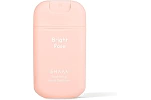 HAAN Gel Hidroalcohólico con Desinfectante de Manos de Aloe Vera - Mata el 99,9% de las Bacterias Dañinas, Hidrata Instantáneamente - Aroma Bright Rose 30ml