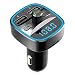 Produktbild Universal Bluetooth V5.0 Wireless KFZ FM Transmitter Radio Adapter mit LED Display Dual USB Ladeport Auto Ladegerät Kit Freisprechen für iPhone X/8/7Plus/7/6/5S iPad iPod Samsung S8/S7 LG