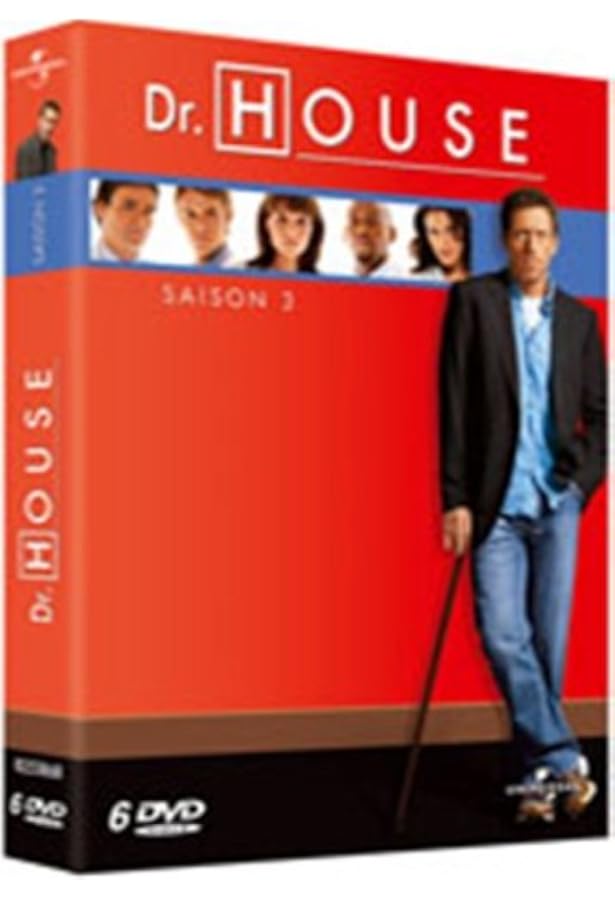 Dr. House-L'intégrale 6 Saisonsフランス版 DVD 6: CD・DVD・ブルーレイ Dr. House-L'intégrale 6 Saisons