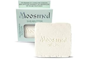 ‎MOOSMED Moosmed Sheabutter Naturseife - vegane Bio-Seife handgefertigt in Deutschland