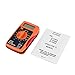 Produktbild DT83B Pocket Integriertes Digital-Multimeter AC/DC-Spannungszähler Moderne Stromzähler-Widerstandstest Dioden-Widerstandstest - Orange 240mAh
