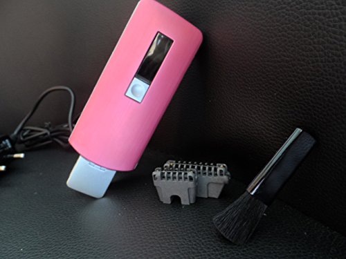 Hotportgift Blu Heat Painless Facial Shaving Machine Hair Removal Device (pink)