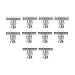 Produktbild Koaxialer Stecker - SODIAL (R) 10 Stueck BNC-T-Stueck Adapter Klinkenstecker Buchse Koaxialer Splitter Stecker auf Stecker