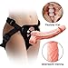 Produktbild Strap on Dildo Umschnalldildo mit Flexibler Kiel, VICIVIYA Fantasy Penis Slip Abnehmbar Dildo Adjustable Sexspielzeug für Lesben 7 Zoll Dildo