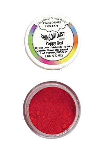 RAINBOW DUST - Colorante en Polvo Rojo Amapola