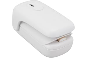 CICIGLOW Mini Bag Sealer, Ręczna Zgrzewarka, Zgrzewarka do żywności 2 w 1, z Scyzoryk Sprężynowy, Przenośna Zgrzewarka do Torebek z Przekąskami, do Torebek na Chipsy, Torby Plastikowe, Torby na Przekąski