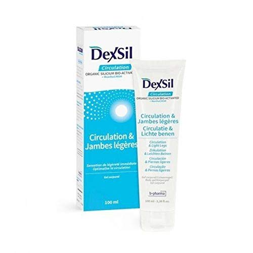 Dexsil Pharma - Gel para la circulación y las piernas ligeras, 100 ml