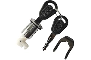 Aublinto Motorrad Sitzschloss,Motorrad Sitzbankschloss mit 2 Schlüsseln für Motorrad Elektrofahrzeuge