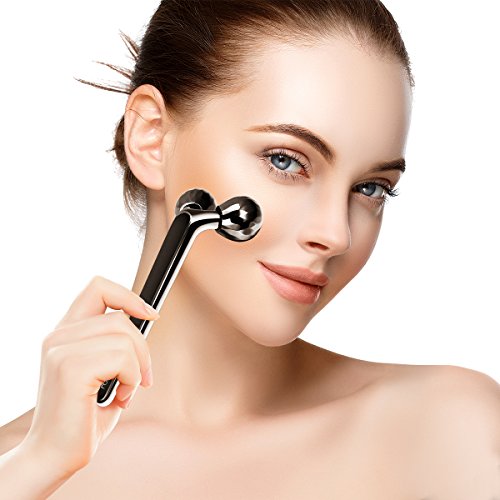 Rodillo de masaje facial Rosenice 3D en forma de Y masaje corporal – cuidado de la piel rodillo masajeador reafirmante herramientas para realzar la cara en forma de V, amasar, adelgazar el cuerpo