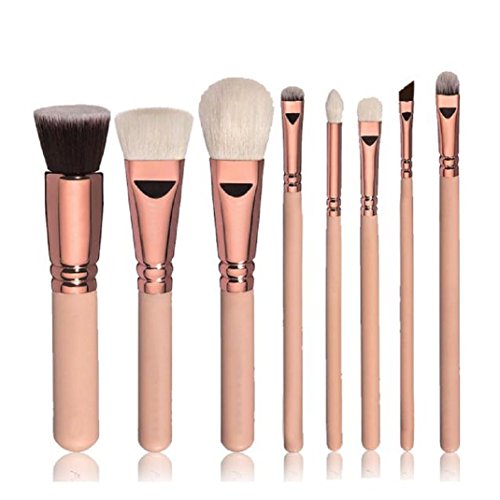 Yistu Professional 8pcs Cosmetic Makeup Brush Blusher Eye Shadow Brushes