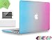 Produktbild UESWILL Matte Hard Case für MacBook Pro (Retina, 13 Zoll), Modell A1425/A1502, + Tastaturabdeckung und Displayschutzfolie, Regenbogen