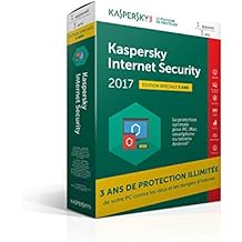Kaspersky Internet Security 2017 (1 poste/3 ans) - édition spéciale
