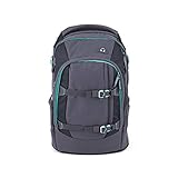 Clever: rundherum um den Rucksack befindet sich reflektierendes Material, damit du auch im Dunkeln gesehen wirst