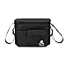 FeelGlad(TM) Baby Stroller Organizer Diaper Bag Baby Mummy Storage Backpack Multi Functions Waterproof Thermal Insulation Bag Pram Pushchair Handle Hanging Bag - Black