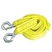 Produktbild HCL Doppelt Dick Autozubehör Abschleppseil 4 Meter 5 Tonnen Dickere Seil mit Haken für Fahrzeug Gelb mit eine Reißverschluss Tragetasche