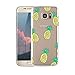 Produktbild blossom01 Samsung Galaxy S7 Hülle, Cute Funny Kreative Cartoon Transparent Silikon Bumper für Samsung Galaxy S7 - Ananas