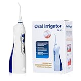 Oral Irrigator Dental Flosser, Portable Rechargeable Water Flosser 3-Mode High Capacity Water Tank Rechargeable Battery Design Portable Dental Irrigator Air Pressure Cleaner