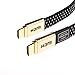 Price comparison product image Laptone High Speed PRO GOLD HDMI v2.0/1.4a HDMI Cable For PS4 Gaming upto 60fps SKY HD 4K 3D Ultra HD with ethernet - 1 meter