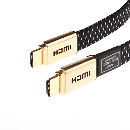 Laptone PRO GOLD HDMI Kabel HDMI V2.0 / 1.4a (Neuster Standard) Ultra HD 4K 3D PS4 Full HD 1080p 2160p ARC Highspeed mit Ethernet -3m