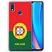 Produktbild eSwish Personalisiert Individuell National Nation Flagge 2 Gel/TPU Hülle für Realme 3 Pro/X Lite/Portugal/Portugiesisch Design/Initiale/Name/Text Schutzhülle/Case/Etui