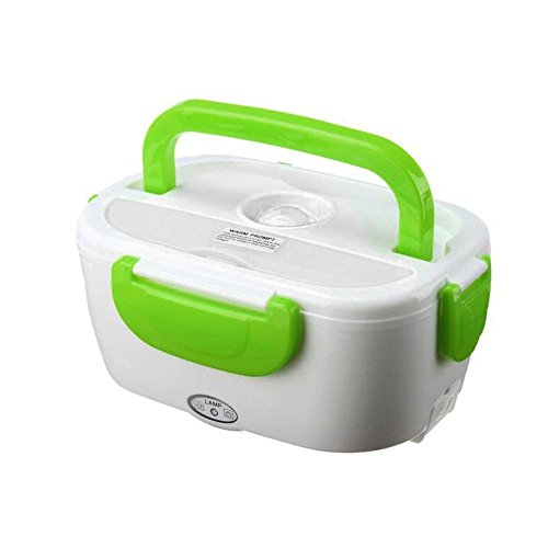 Maxxo Thermos Scaldavivande Elettrico LunchBox Portatile Calentador Termo Eléctrico 1,05 l de Plástico Resistente sin BPA Scatola Termica per Alimenti