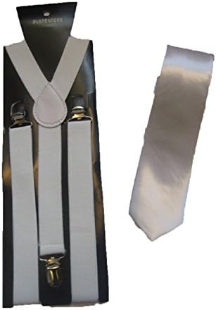 Policeman Fancy Dress Police Women Black White Check Braces Neck Tie Ska Sexy