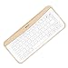 Produktbild hansee Tastatur von bastron, exklusive High Tech Glas Smart Tastatur, Sensitive Touch, mit blauer Hintergrundbeleuchtung