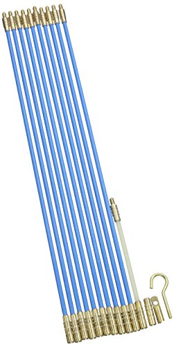 Silverline 633570 Kabelverlegewerkzeug, 13-tlg. Satz 10 x 330 mm