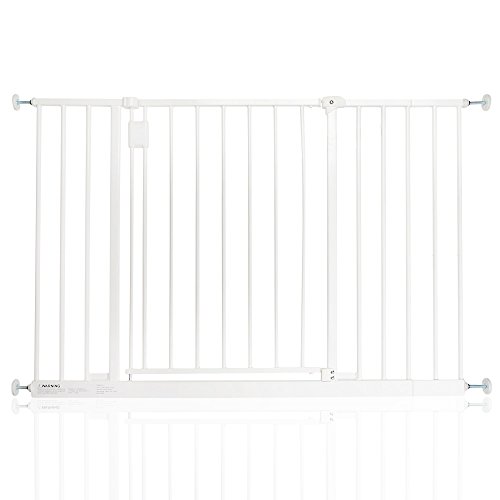 Safetots Extra Wide Hallway Gate White All Widths (109.4cm - 115.4cm)
