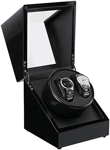 Watch Winder Automatic, Watch Box Man Collection Box Bracelet Tray Glass Cover Showcase With Rotation Loaded 2