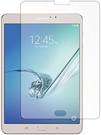 Magic Global Gadgets® For Samsung Galaxy Tab S2 8.0" T715 / T710 / T719N, [TEMPERED GLASS] 9H Hardness HD-Clear, Anti-Scratch, Anti-Glare, Anti-Fingerprint 2.5D Round Edge Curve Tempered Glass Screen Protector Guard [Retail Packaged]