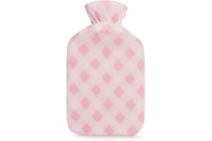 UNDERCOVER Diamond Print Hot Water Bottle Pink