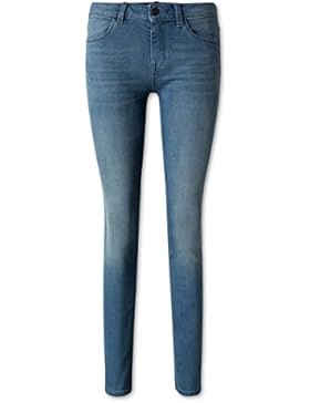 C&A Damen Jeanshose Skinnyjeans THE SKINNY Bio-Baumwolle superschmales enges Bein jeans - blau