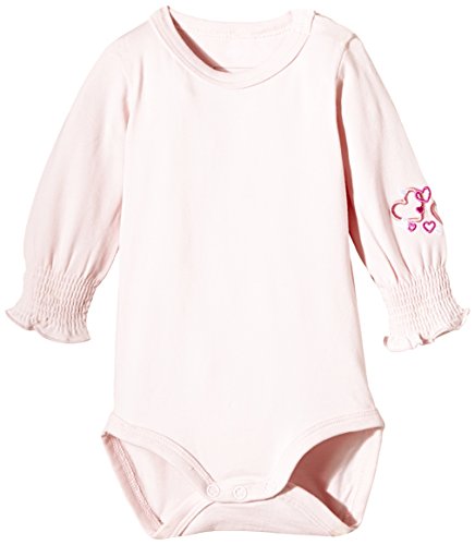 Name It Girl's NITJENNY NB SO Long Sleeve Body 415 Pyjama Top, Pink (Ballerina), 3-6 Months (Manufacturer Size:62)