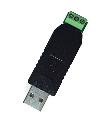 WINGONEER USB 2.0 a RS485 Serial Converter Adapter CP2104 SN75176 protección doble FUSE + TVS estable que FT232