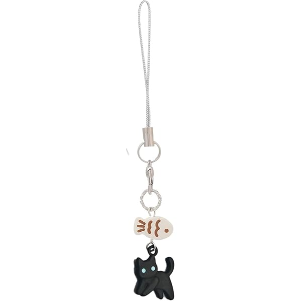 Cat Phone Charm, Kawaii Keychain, Y2k Charms, Cute Kitty Phone Charm For Airpods, Backpacks, Handbags, Lunch Bags, Keychains, Purses - View #9