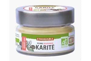 ETHIQUABLE Beurre de karité désodorisé bio & équitable