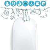 La arandela de lavadero puede no sólo limpiar manchas en la ropa, pero también limpia los anillos, los vidrios, las frutas y los vehículos, los sistemas del té y otros artículos más con eficacia con su nueva tecnología de la vibración de alta frecuencia sin dañar el cuerpo, que es seguro y confiable.