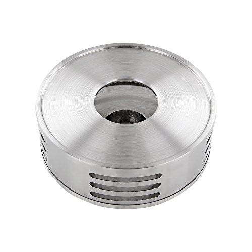 Business-Coffee Schlichtes Stövchen Ambiente aus Edelstahl - 2