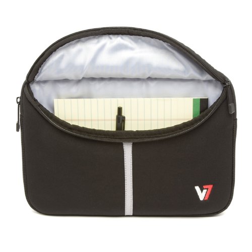 V7 Professional Sleeve Notebookhülle bis 25,9 cm (10,2 Zoll) schwarz - 13