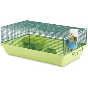 Savic Stuart Käfig für Mäuse/Zwerghamster, 46,5x29,5x19cm, Lindgrün