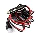 Produktbild Heaviesk 1,5 Mt 12 V DC 30A Sicherung 6 PIN Stromkabel Kabel Zigarettenanzünder Für Yaesu FT-857D FT-897D Anti-oxidations Verlängerungskabel