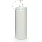 5DM-Şeffaf Kapaklı Sızdırmaz Yağlık Sosluk Şişesi Plastik Yağdanlık 400 ml. AP-9028