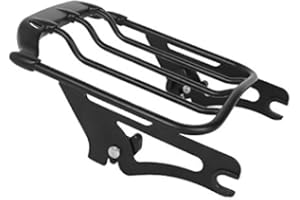 CRAFTRIDE Gepäckträger AW Abnehmbar für Harley Davidson Street Glide Special 15-23 schwarz